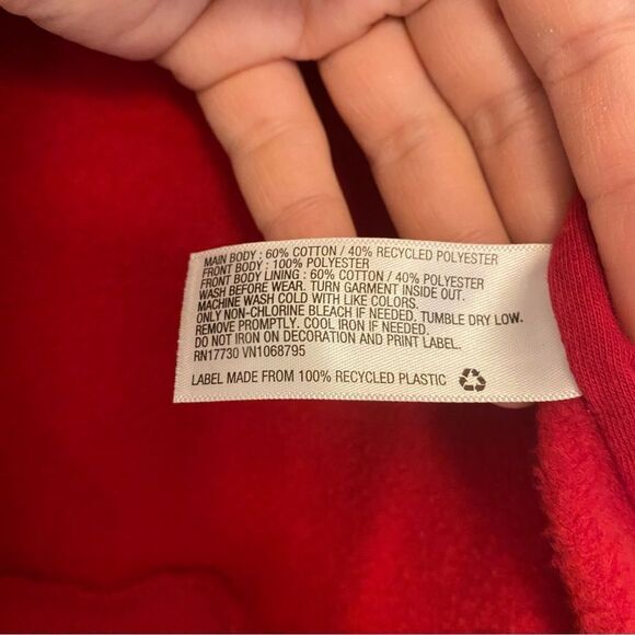 Cat & Jack Red reversible Sequin Sweatshirt Christmas Valentine’s Day L 10/12 - Picture 6 of 7